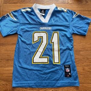 NFL Chargers LT Tomlinson kids football jersey Small 8